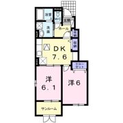 グランプラシードAの間取り画像