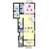 ノースコア北府Ⅳの間取り画像
