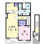 カーサミルトの間取り画像