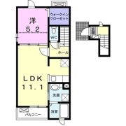 ドゥボヌールBの間取り画像