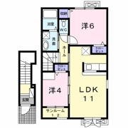 フォンテーヌの間取り画像