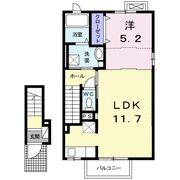 オシリス ハウス K＆Hの間取り画像