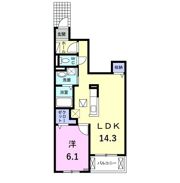 ブライト イーストの間取り画像