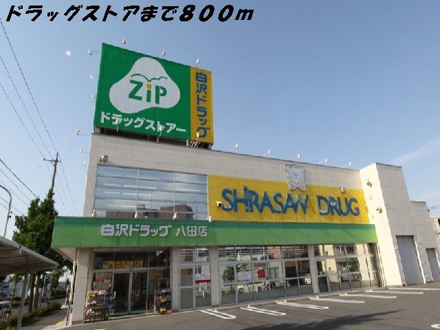 近くのジップまで800m（徒歩10分）