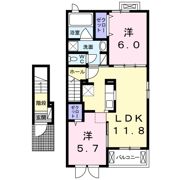 クラルテ Mの間取り画像