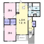 ラグーン Ⅱの間取り画像