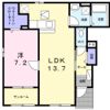 ダンデライオンBの間取り画像