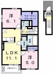 グラシアスのいちの間取り画像