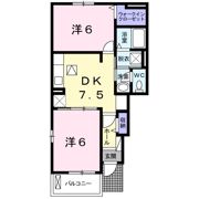 ジェルメ南松永の間取り画像