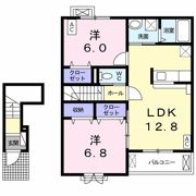 リセスガーデンⅣの間取り画像