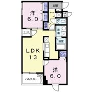 エムズアーク松城の間取り画像