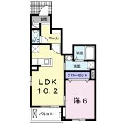 エレガンテⅡの間取り画像