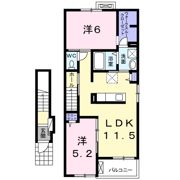 サンパークⅢの間取り画像