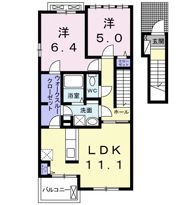 Maison Dylus Ⅰの間取り画像