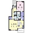 Maison Dylus Ⅱの間取り画像