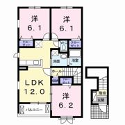 フランメゾン南沖洲Aの間取り画像