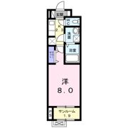 ガーデンヒルズの間取り画像