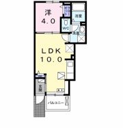 ラ カーサ ヴェオレⅡの間取り画像