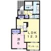 エトワール藤方 Ⅲの間取り画像