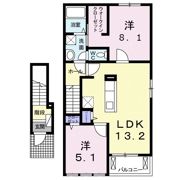 カームリーⅨの間取り画像