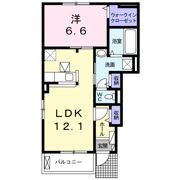 レジデンス Breeze Vの間取り画像