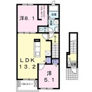 チェリーコート104Cの間取り画像