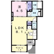 ハーモニーの間取り画像