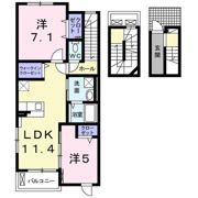 ラ クラルテの間取り画像