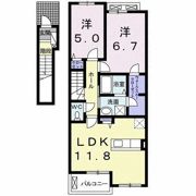 フォンテーヌⅠの間取り画像