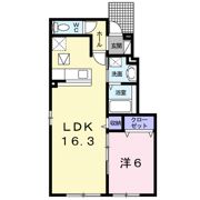 Lilas将軍野AAの間取り画像