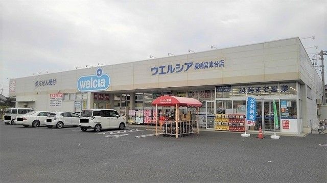 近くのウエルシア鹿嶋宮津台店まで290m（徒歩4分）