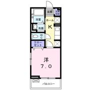 ムックームンク アカシ 1の間取り画像
