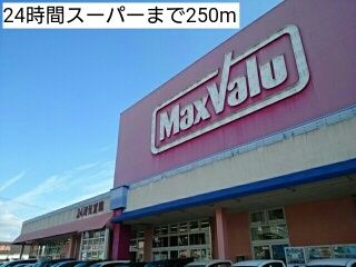 近くの24時間スーパーまで250m（徒歩4分）