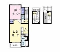 サンフォレストの間取り画像