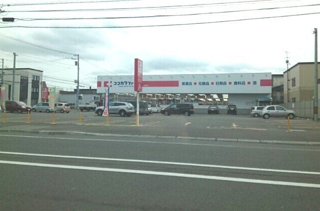 近くのココカラファインまで200m（徒歩3分）