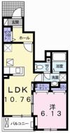ピースファルメゾンの間取り画像