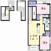 アメニティ コートⅡの間取り画像