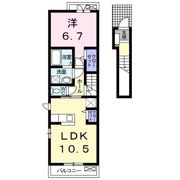 サンライズ プレイスの間取り画像