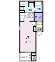 ガーデン双葉 Bの間取り画像