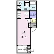 ガーデン双葉 Bの間取り画像