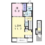 ノバガーデンⅤの間取り画像