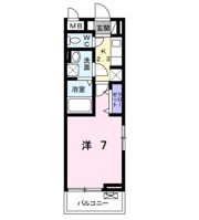 フェリチータ成田の間取り画像