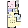 フォレスト Ⅱの間取り画像