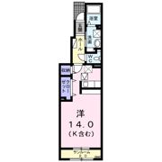 カーサ シエロブルーの間取り画像