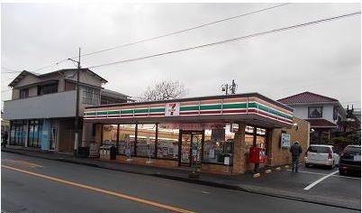 近くのセブンイレブン三島北上店まで250m（徒歩4分）