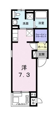 エムズレジデンスの間取り画像