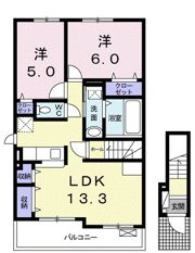 レジデンス住吉本町の間取り画像