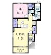 ポラリス・K2 Cの間取り画像