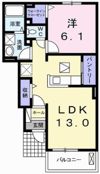 ラボールⅡの間取り画像