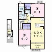 シエラAの間取り画像